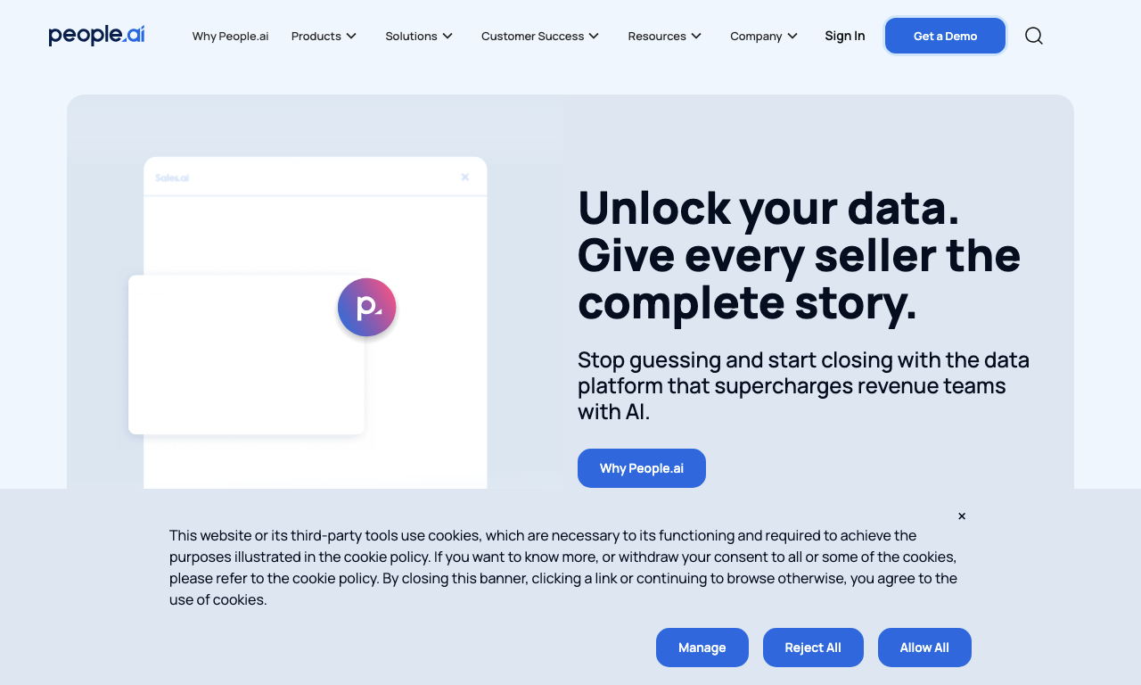 People AI — интерфейс
