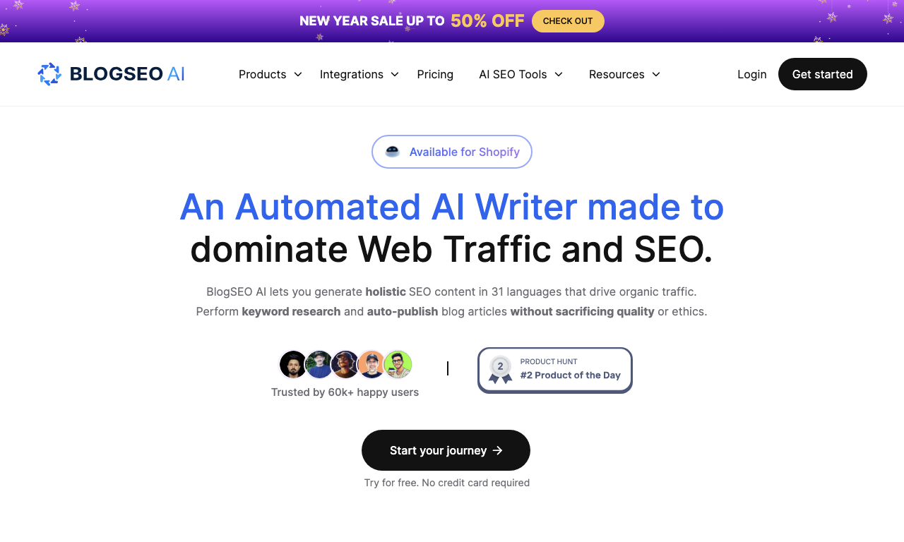 BlogSEO AI — превью