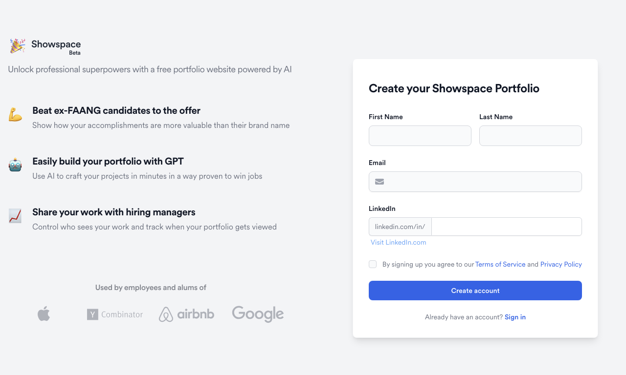 Showspace — превью
