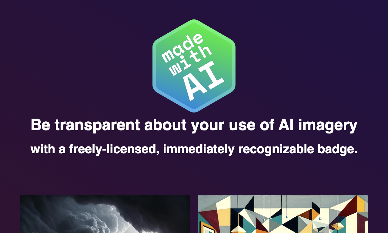 AI Badge — превью
