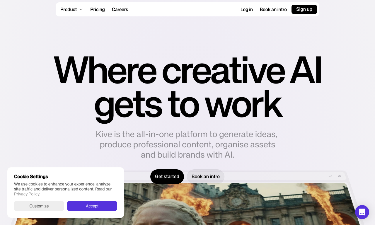 AI Canvas — интерфейс