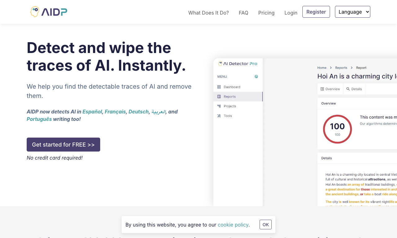 AI Detector Pro — превью