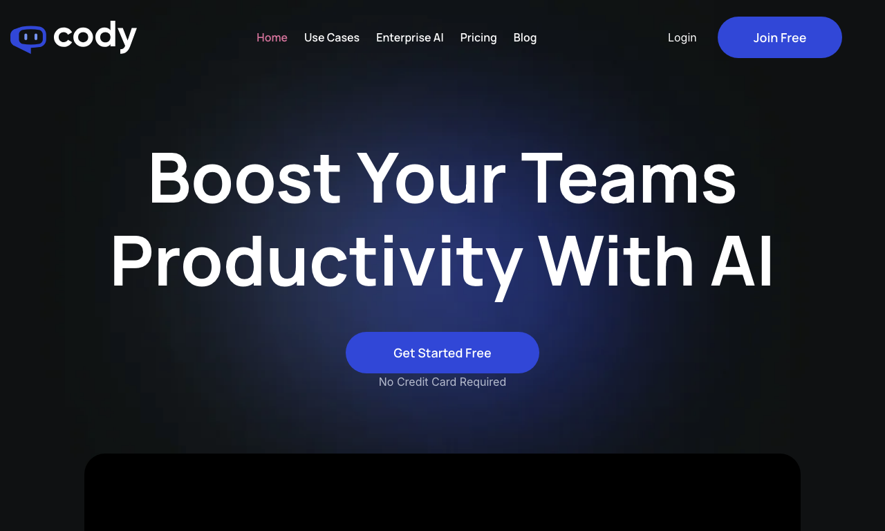 Cody — интерфейс