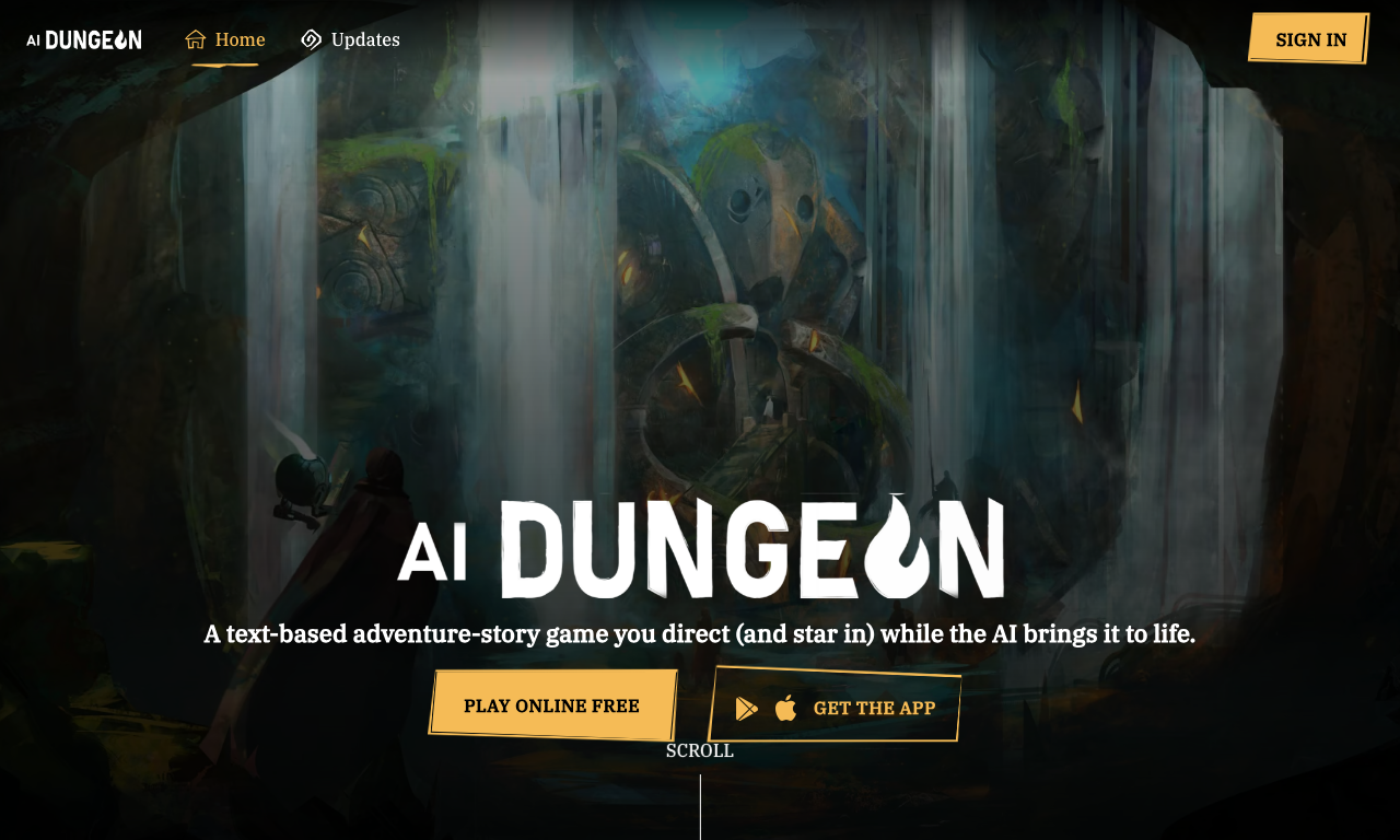 AI Dungeon — превью