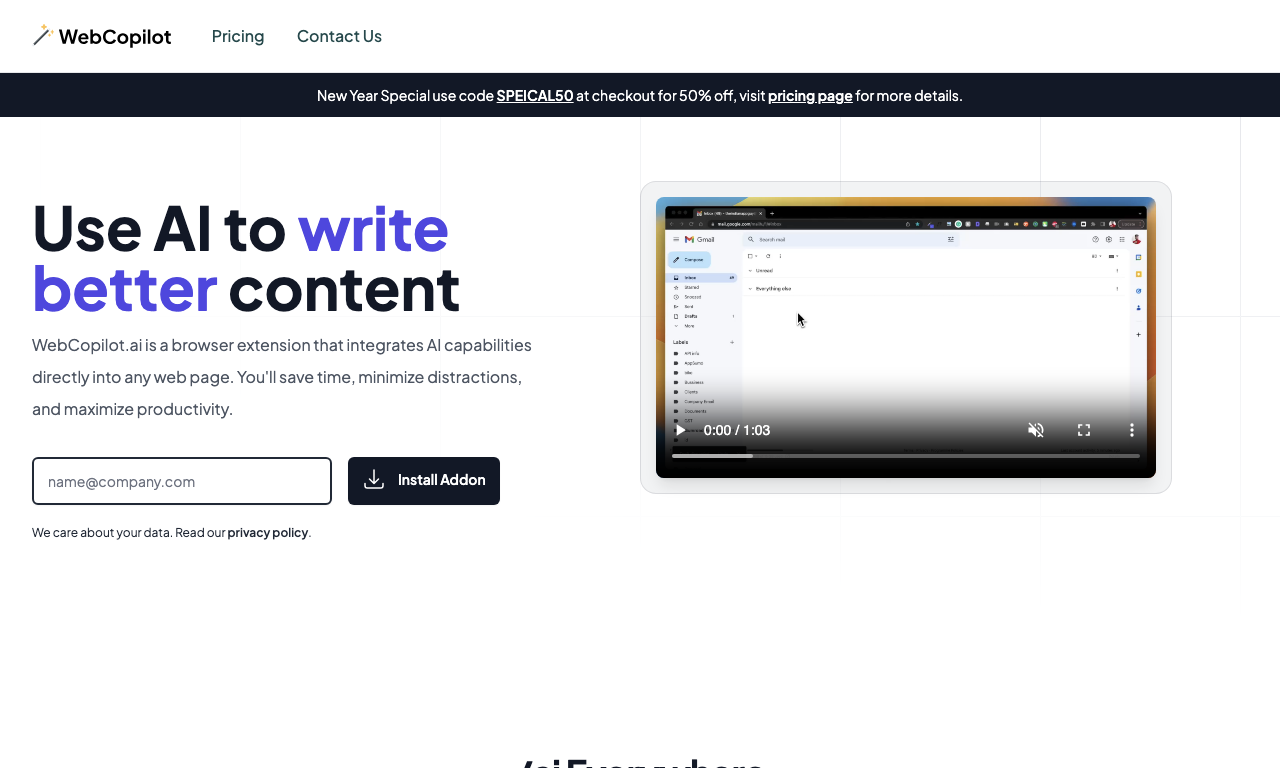 WebCopilot — превью