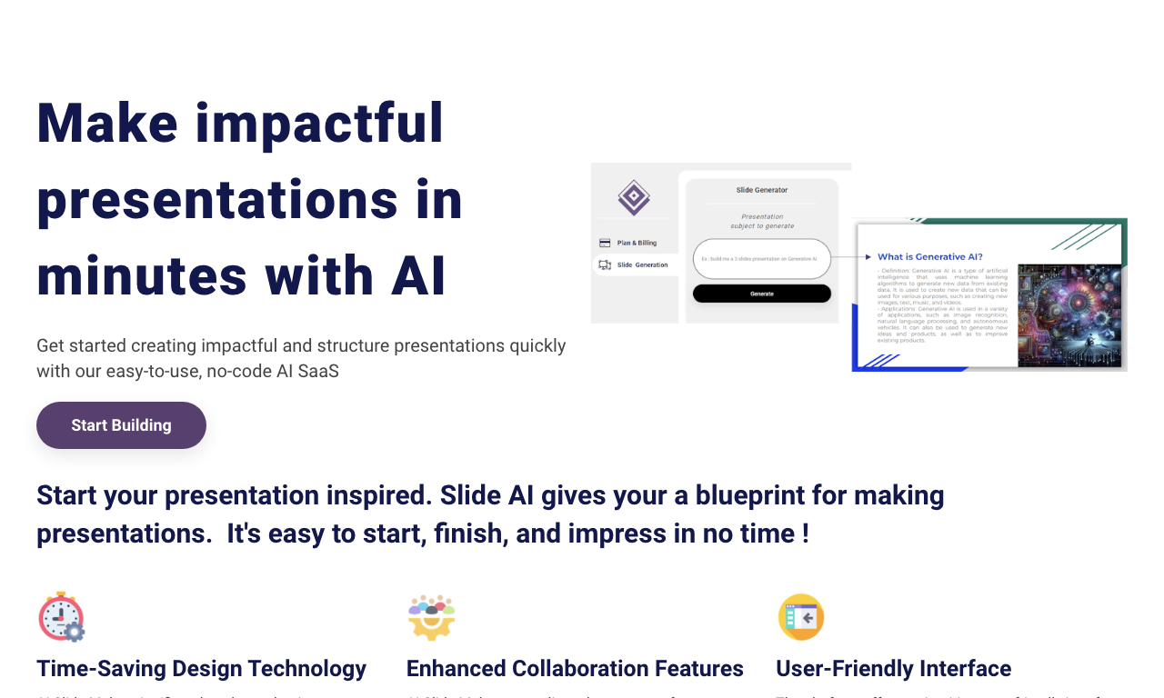AI Slide Maker — превью