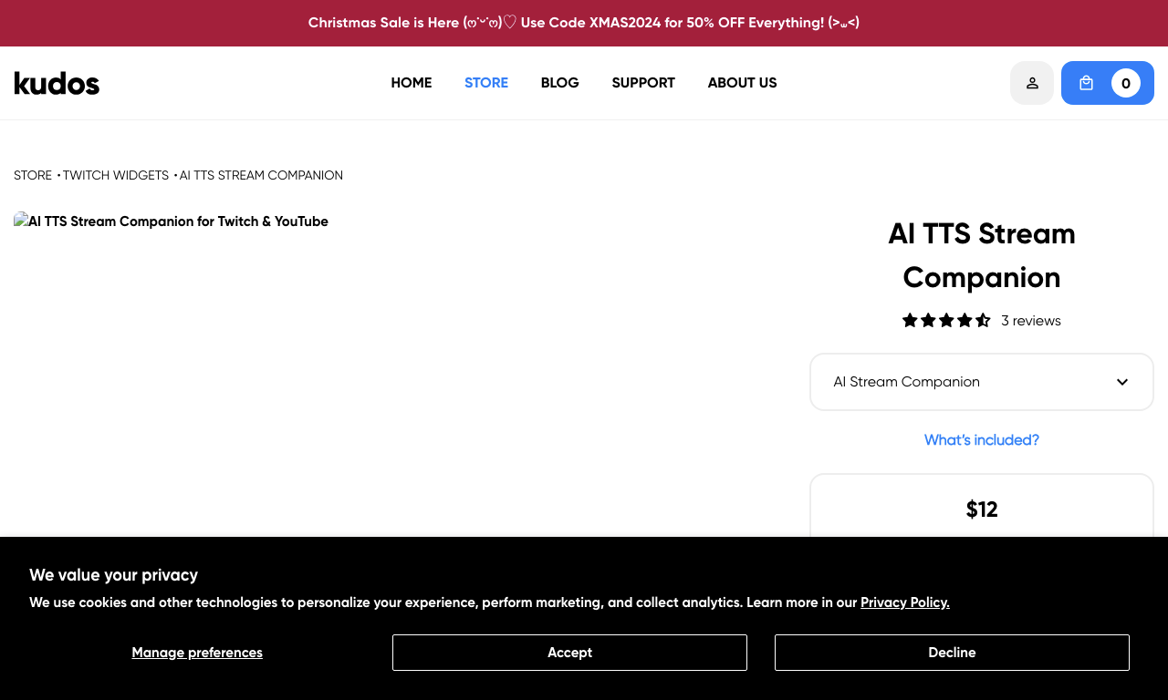 AI Stream Companion — превью