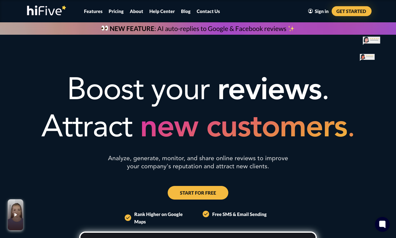 HiFive — интерфейс