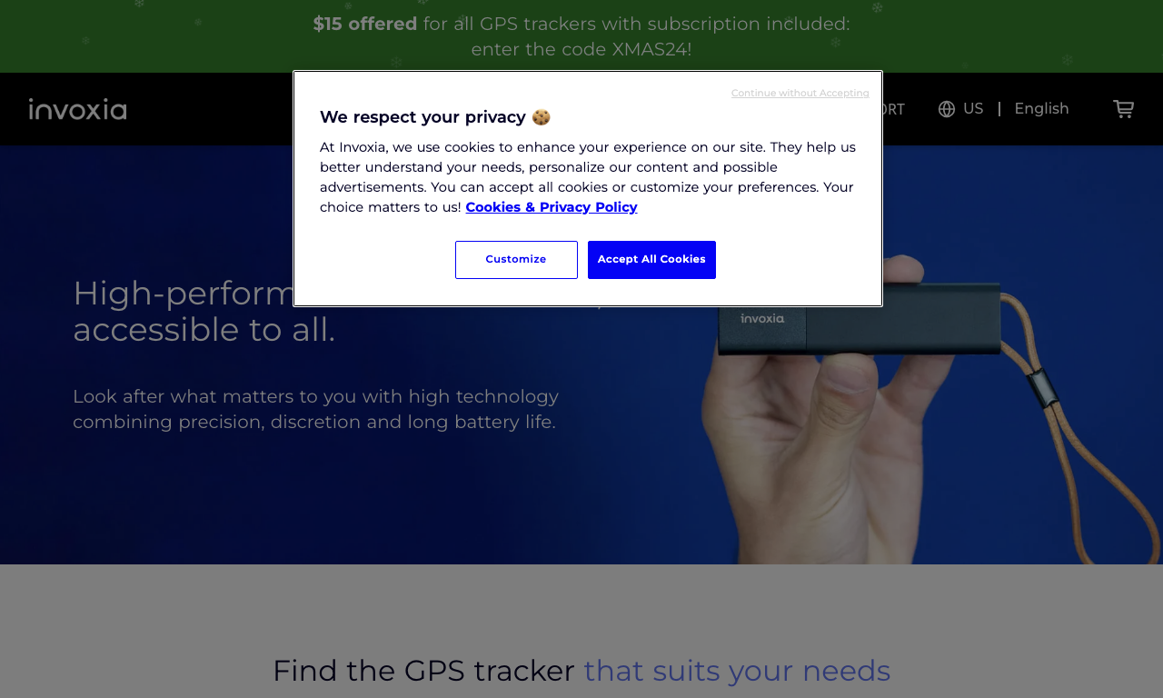 Invoxia — интерфейс