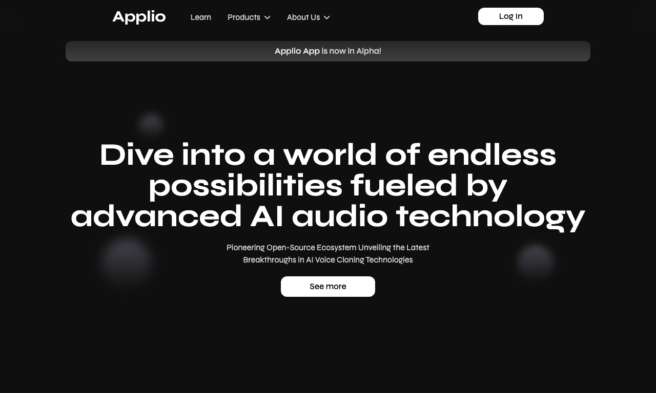 Applio — интерфейс