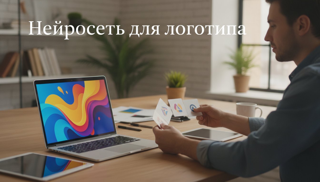 Обложка статьи «Логотип нейросетью: как создать лого через ИИ»